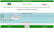 Tablet Screenshot of cheap-car-rental.com